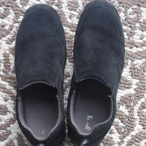 Duluth Trading Men's Wild Boar Suede Leather Mocs 10.5